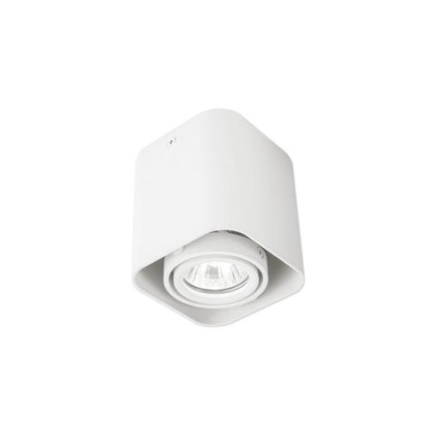 ^SPOT KWADRATOWY 1xGU10 BIAŁY RUCHOMY 4930