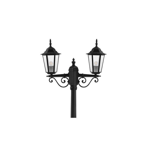 LAMPA VICTORIA STOJĄCA 237,5cm 2xE27 CZARNY 8405