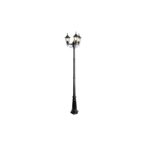 LAMPA VICTORIA STOJĄCA 237,5cm 3xE27 CZARNY 8406