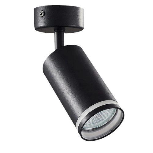 SPOT RING 1xGU10 RUCHOMY CZARNY 0992