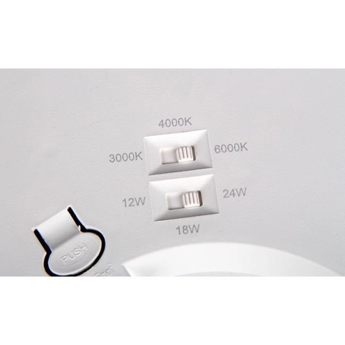 PANEL LED ROUND 12/18/24W WW/NW/CW 8W1 BI XUDO