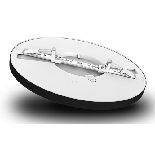PANEL LED ROUND 18W 4000K 2W1 CZARNY XUDO