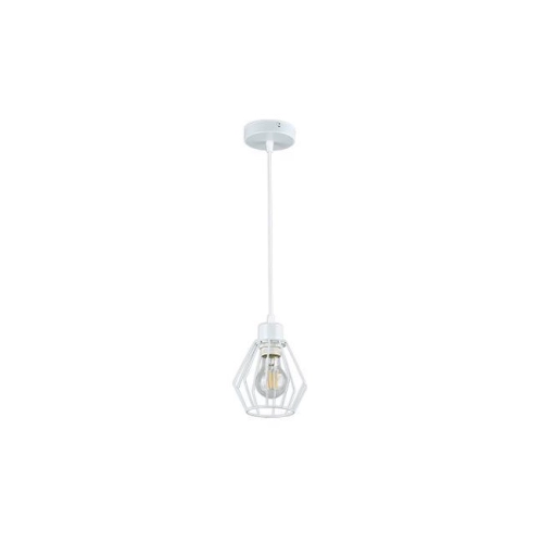LAMPA OTTO WISZĄCA 1xE27 BIAŁY 2494