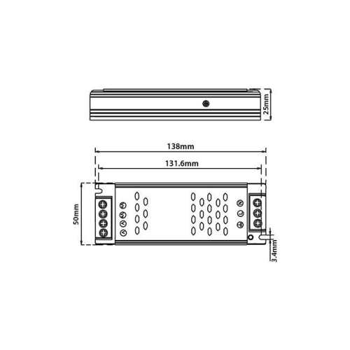 ZASILACZ LED LUXO 48V 100W 0810