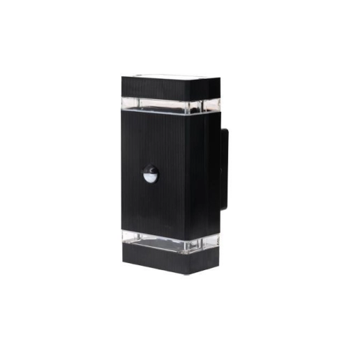 KINKIET HANA II  2xGU10 IP65 CZARNA PIR 8525