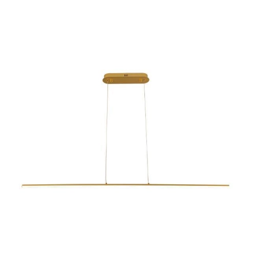LAMPA KIKI WISZĄCA 120CM LED 20W 4000K ZŁOTY 2666