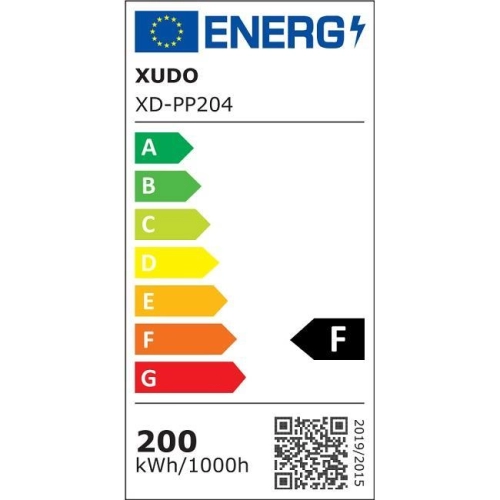 LAMPA ULICZNA LED 200W 4500K CZARNY 3LG XD