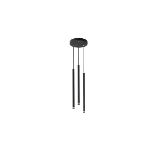 LAMPA PIERO WISZĄCA 3xG9 OKRĄGŁA CZARNY 1294