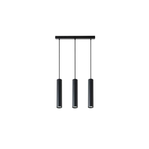LAMPA KEON WISZĄCA 3xGU10 CZARNY 0152