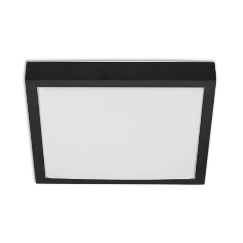 # PLAFON SOLEN KWADRATOWY PW 24W CZARNY IP44 7432