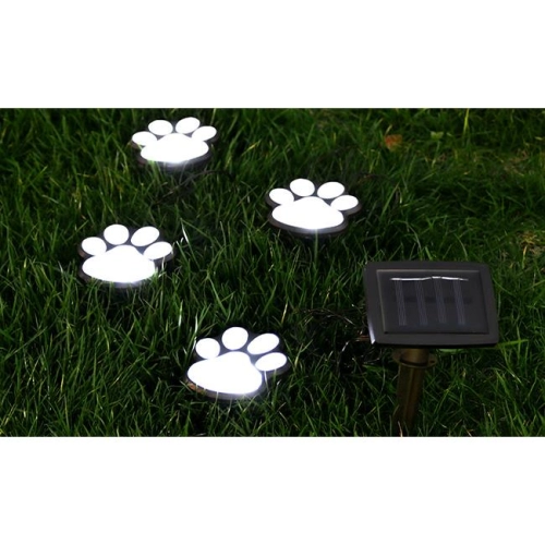 LAMPA LED SOLARNA WBIJANA 4 X  PSIE ŁAPKI 3645