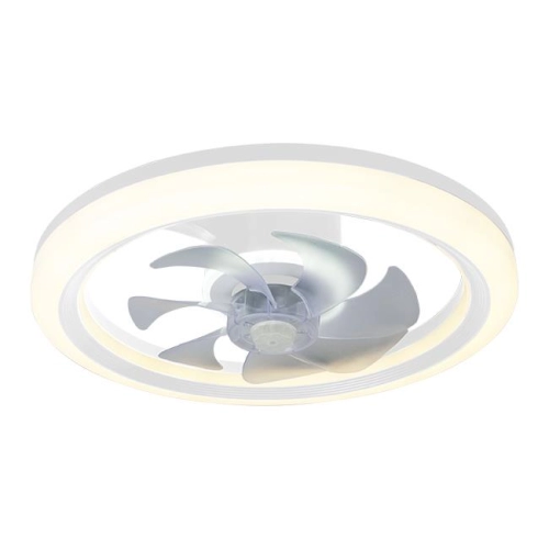 ^PLAFON LED 45W CCT WENTYLATOR 50CM BIAŁY XUDO