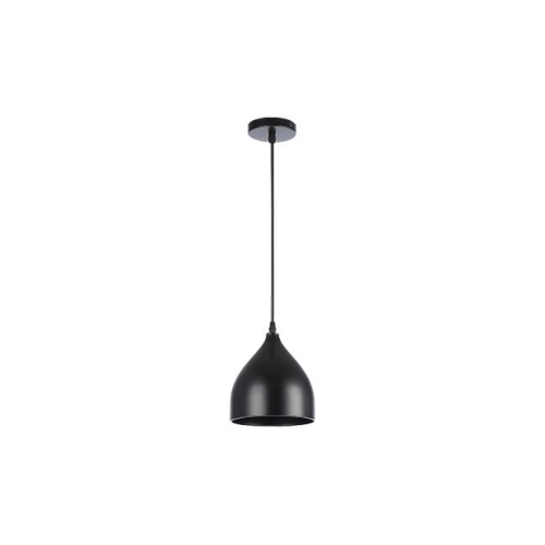 LAMPA WISZĄCA E27 COMO CZARNY 0110