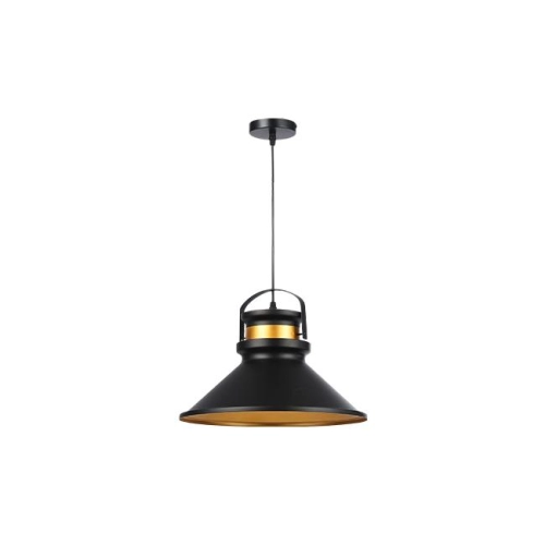 LAMPA WISZĄCA E27 TAO 37CM CZARNY/MIEDŹ 0099