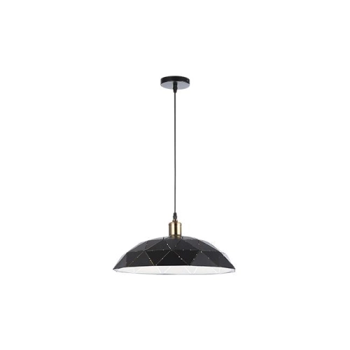 LAMPA WISZĄCA E27 DALIA CZARNY/MIEDŹ 0115