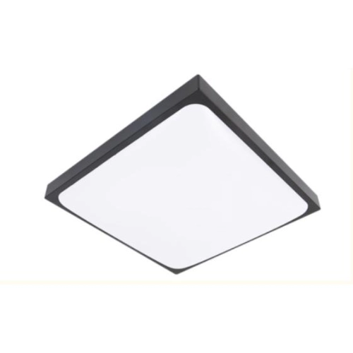 PLAFON LUVO KWADRAT 18W NW 4000K CZARNY 9138