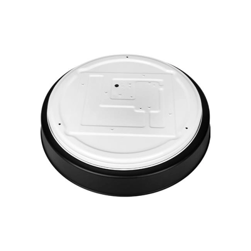 ^PLAFON OKRĄGŁY 54W CCT CZARNY DREWNO XUDO