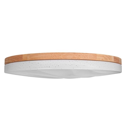 ^PLAFON OKRĄGŁY 72W CCT 50CM DREWNO XUDO