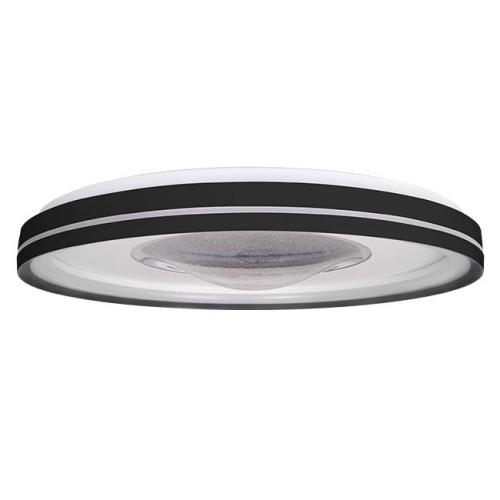 ^PLAFON OKRĄGŁY 68W CCT CZARNY XUDO
