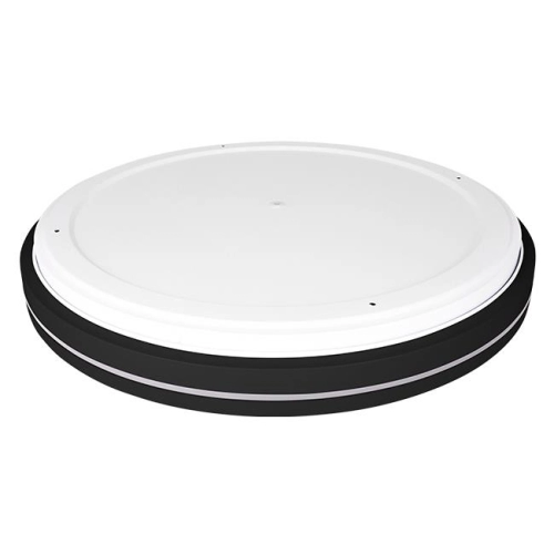 ^PLAFON OKRĄGŁY 68W CCT CZARNY XUDO