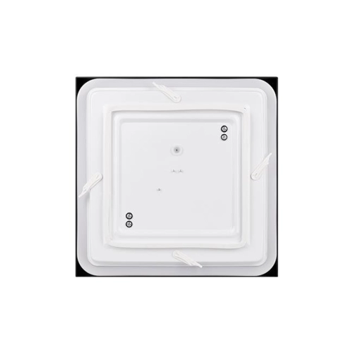 ^PLAFON LUVO KWADRAT 2XE27 IP44 CZARNY 8902