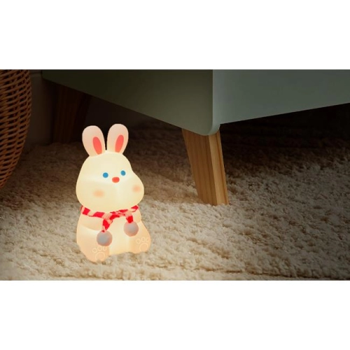 ^LAMPKA NOCNA KRÓLIK LED RGB+WW 9000
