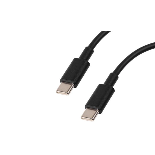 KABEL USB C-C 1M QUICK CHARGE 60W CZARNY 9046