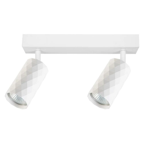 ^SPOT GLAMOUR 2xGU10 BIAŁY 9735