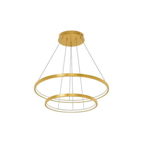 LAMPA WISZĄCA LYNX 40/60CM 64W CCT złoty + PILOT