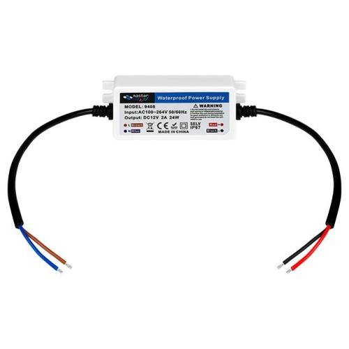 ZASILACZ LED 12V 24W 2A ULTRA PC IP67 9408