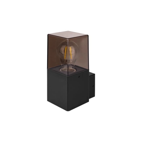 ^KINKIET DENVER E27 KWADRAT CZARNY 9304