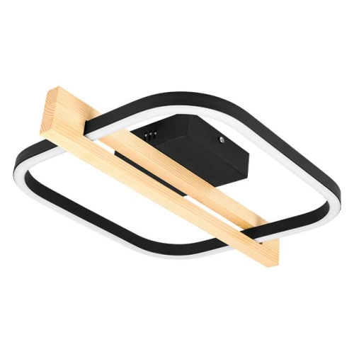 ^PLAFON PRIVIO 16W NW 4000K  DREWNO 9542