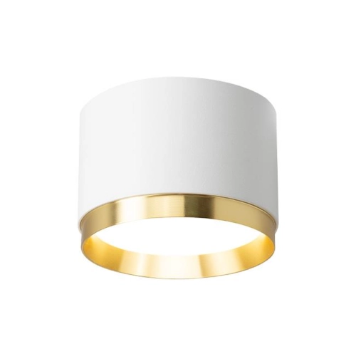 SPOT TUBA LUMET GX53 OKRĄGŁY BIAŁY ZŁOTY 9601