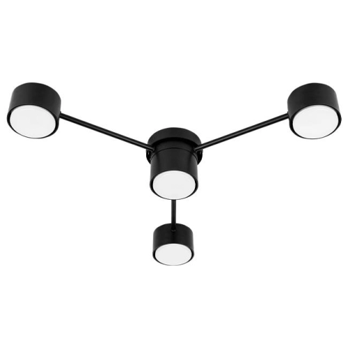 ^PLAFON GULIVER 4XGX53  85CM CZARNY 9477
