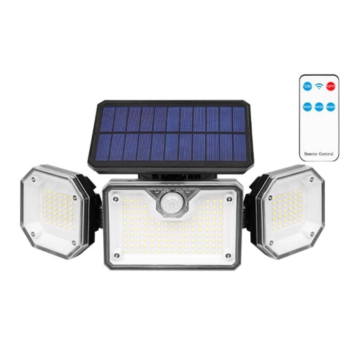 ^NAŚWIETLACZ LED 226 SMD SOLARNY + PIR 9619