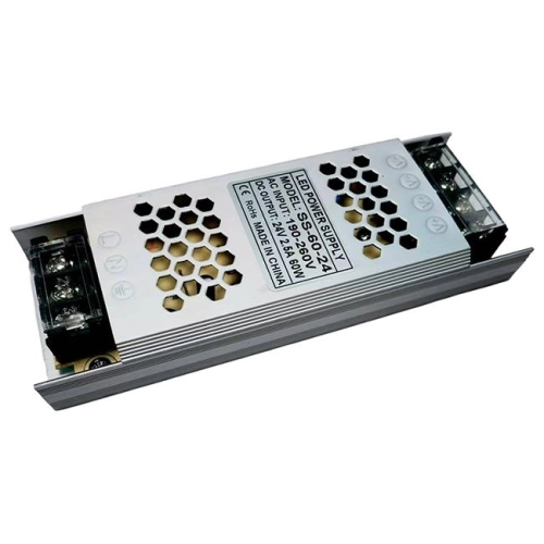 ZASILACZ LED 24V 60W 2,5A FLAT IP20 0883