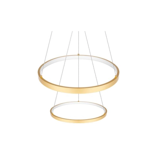 LAMPA WISZĄCA LYNX 40/60CM 64W CCT złoty + PILOT