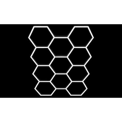 ZESTAW LAMP HEXAGON 11L 460W 6500K  5117