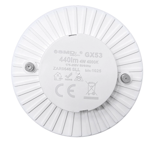 $ ŻARÓWKA GX53 LED SMD LEDline 6W NW 0653