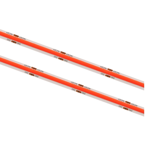 TAŚMA LED COB CZERWONA 10W/M 24V rolka 10m 1mb