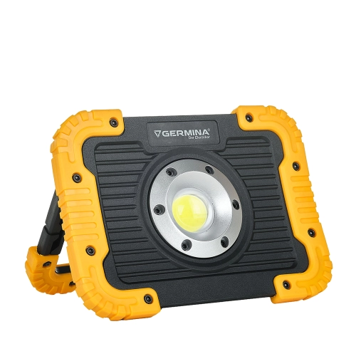 NAŚWIETLACZ LED 10W PRZENOŚNY AKU ORION IP44 3L gw