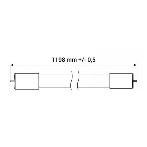 ŚWIETLÓWKA LED T8 9W 60CM CW 1350lm 5L gw