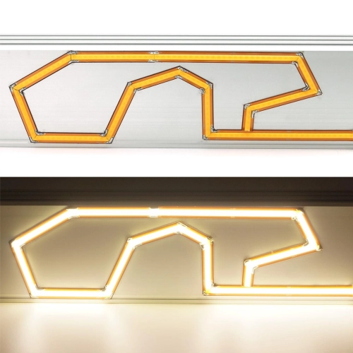 TAŚMA LED COB 3000K 12W/M 8MM FREE CUT ROLKA 10m