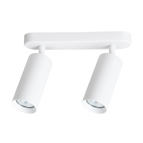 SPOT MICA WHITE 2x GU10 biały