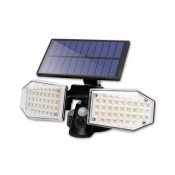 NAŚWIETLACZ LED 78xSMD 15W CW SOLARNY+PIR 1361