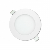 PANEL LED ROUND 6W PW P/T WH PROMA 5381