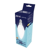 `ŻARÓWKA E14 LED SMD CW 4,9W ŚWIECOWA AMM