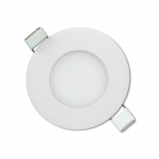 PANEL LED ROUND 3W PW P/T WH PROMA 5380