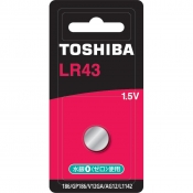 # BATERIA LR43 ALKALINE BLISTER 1SZT TOSHIBA