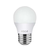 `ŻARÓWKA E27 LED SMD DW 4,9W KULKA B45 AMM